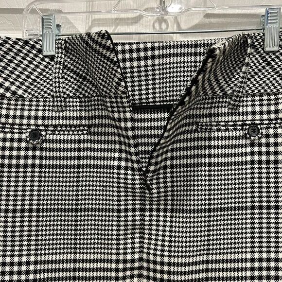Maurices Houndstooth‎ Black White Pencil Skirt size 11/12 - Picture 6 of 6